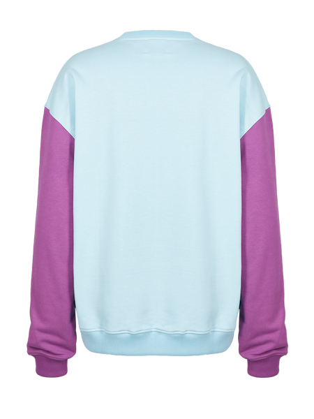 »Colorblock Logo« Sweatshirt