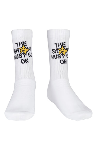 IN PRIVATE STUDIO Socken "THE SHOW MUST GO ON" 