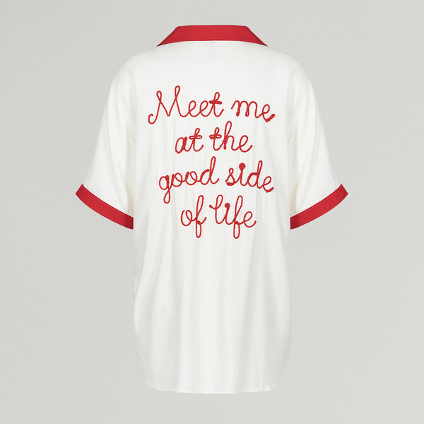 »GOOD SIDE OF LIFE« Bowling Shirt